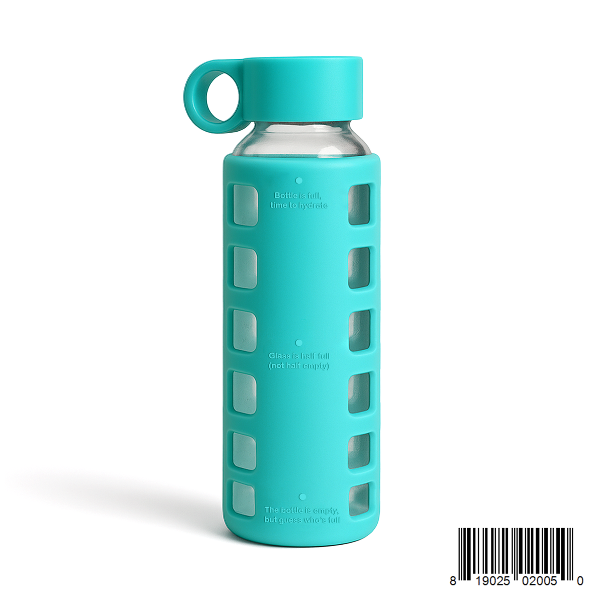 Protective Silicone Glass Water Bottle -purifyou