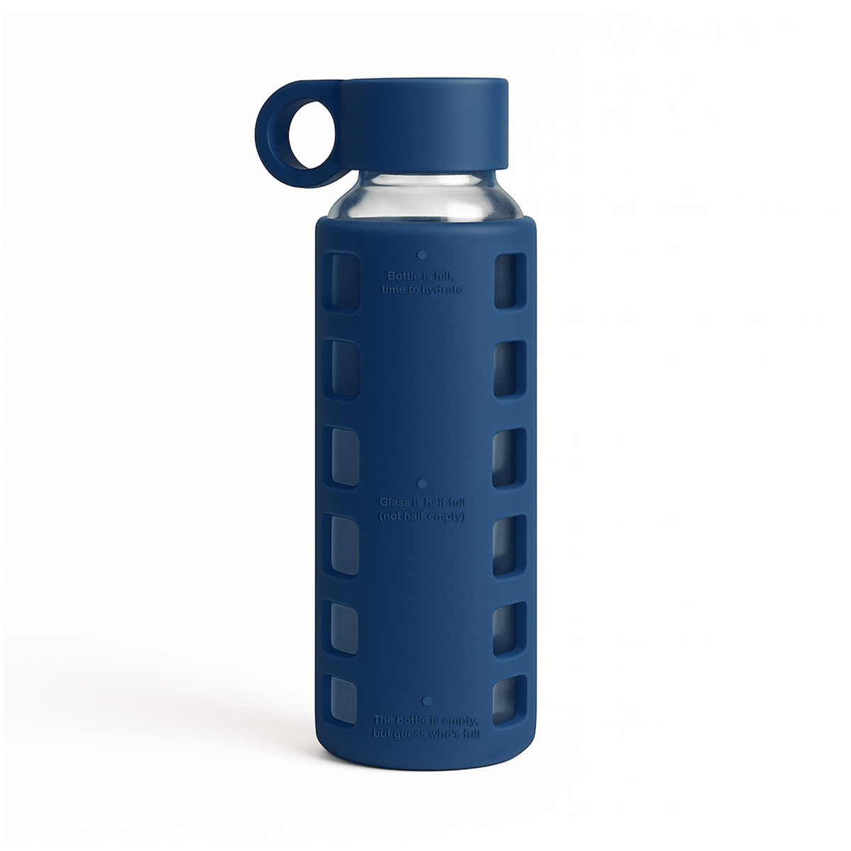 Protective Silicone Glass Water Bottle -purifyou
