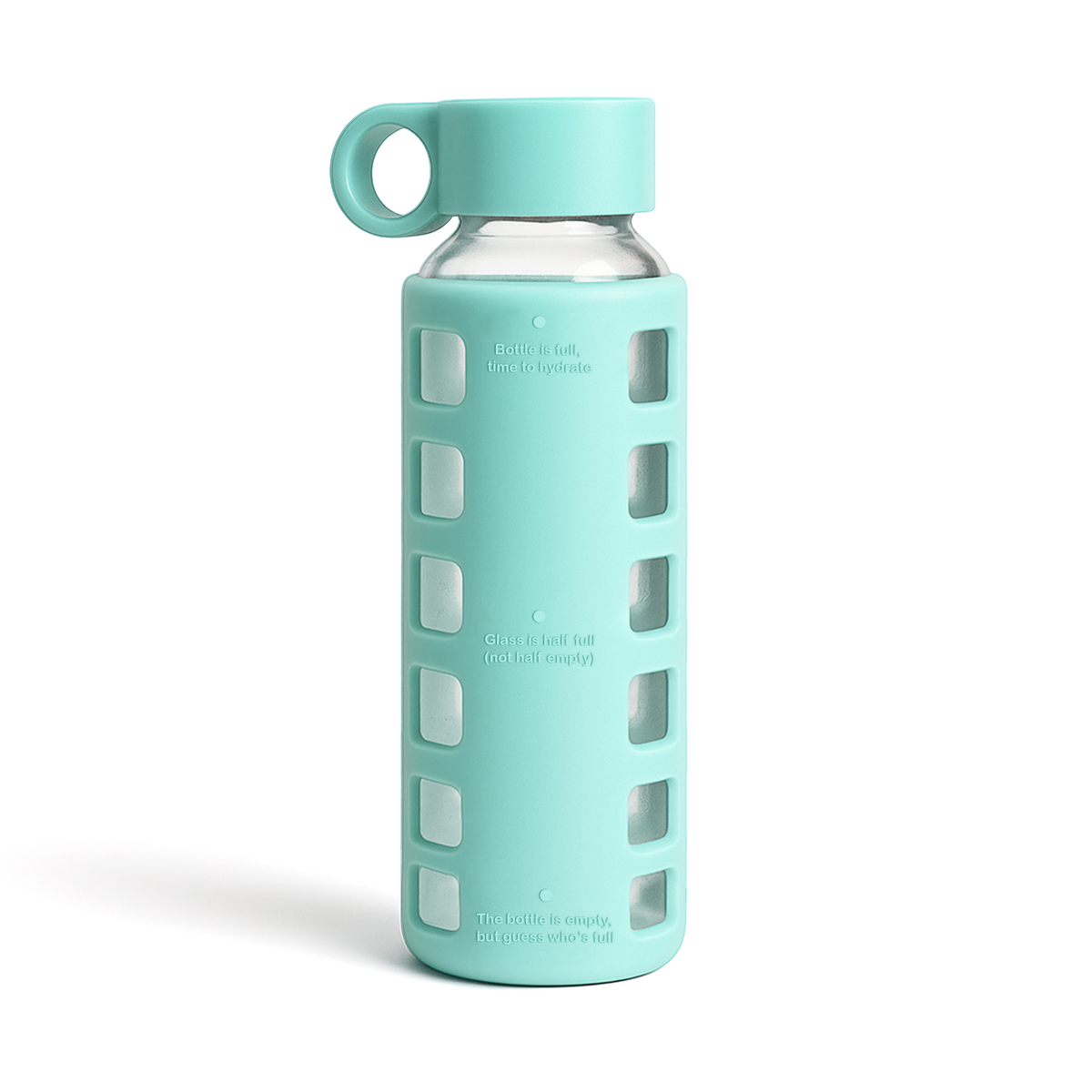 Protective Silicone Glass Water Bottle -purifyou
