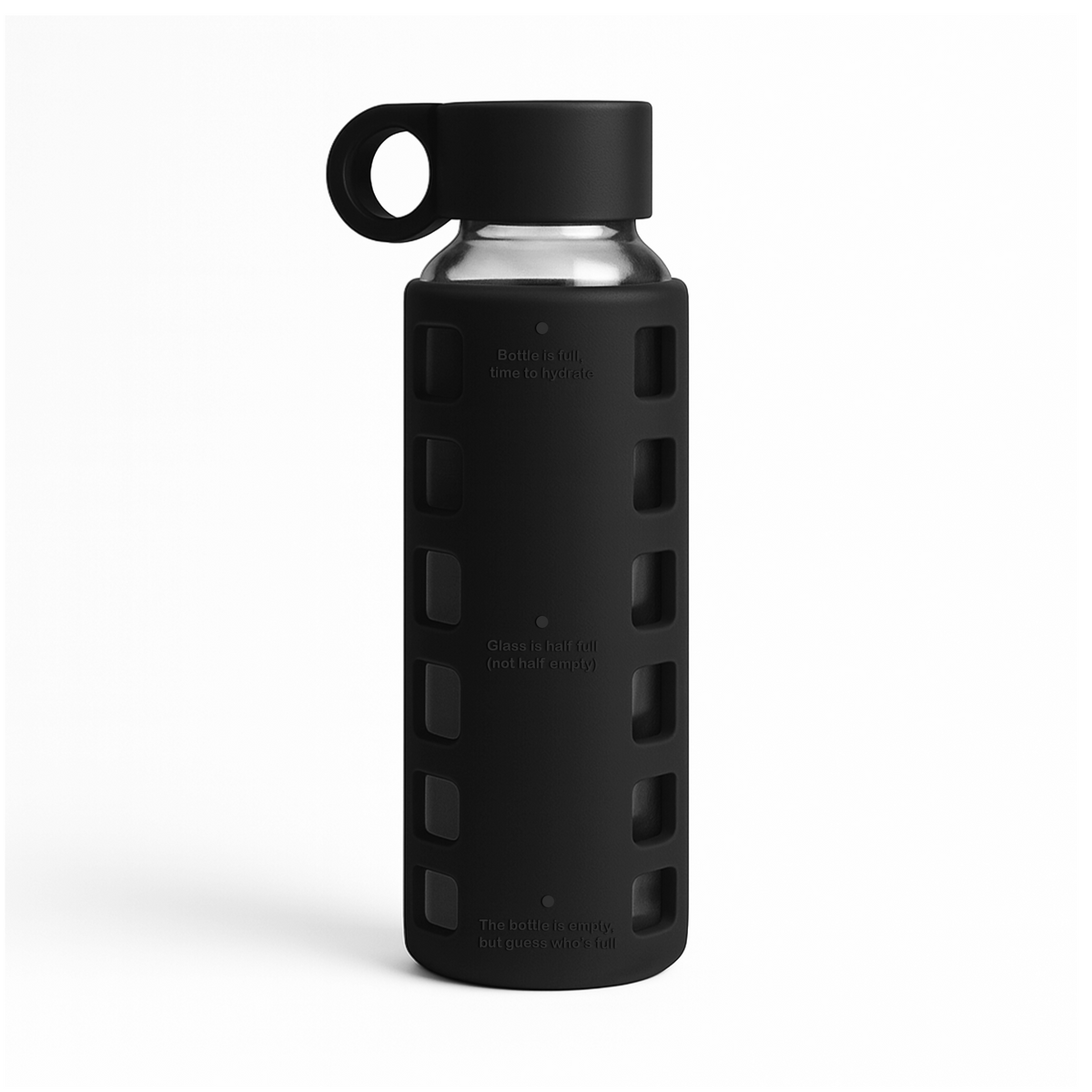 Protective Silicone Glass Water Bottle -purifyou