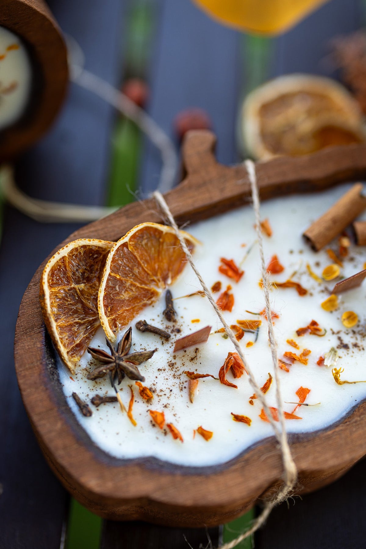 Pumpkin Dough Bowl Candle | Fall & Thanksgiving Home Decor