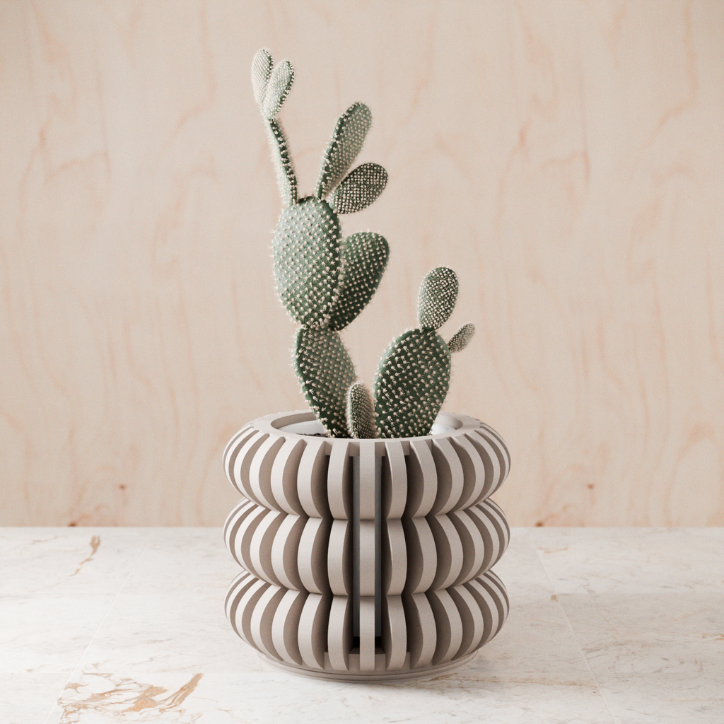 Triple Bubble Orchid Planter
