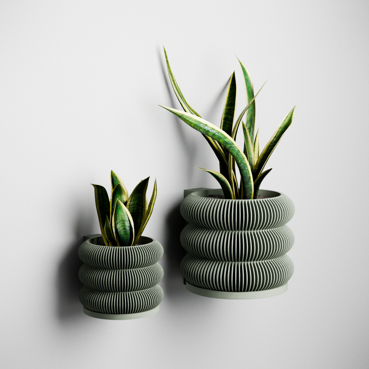 Triple Bubble Wall Planter | Modern Hanging Planter