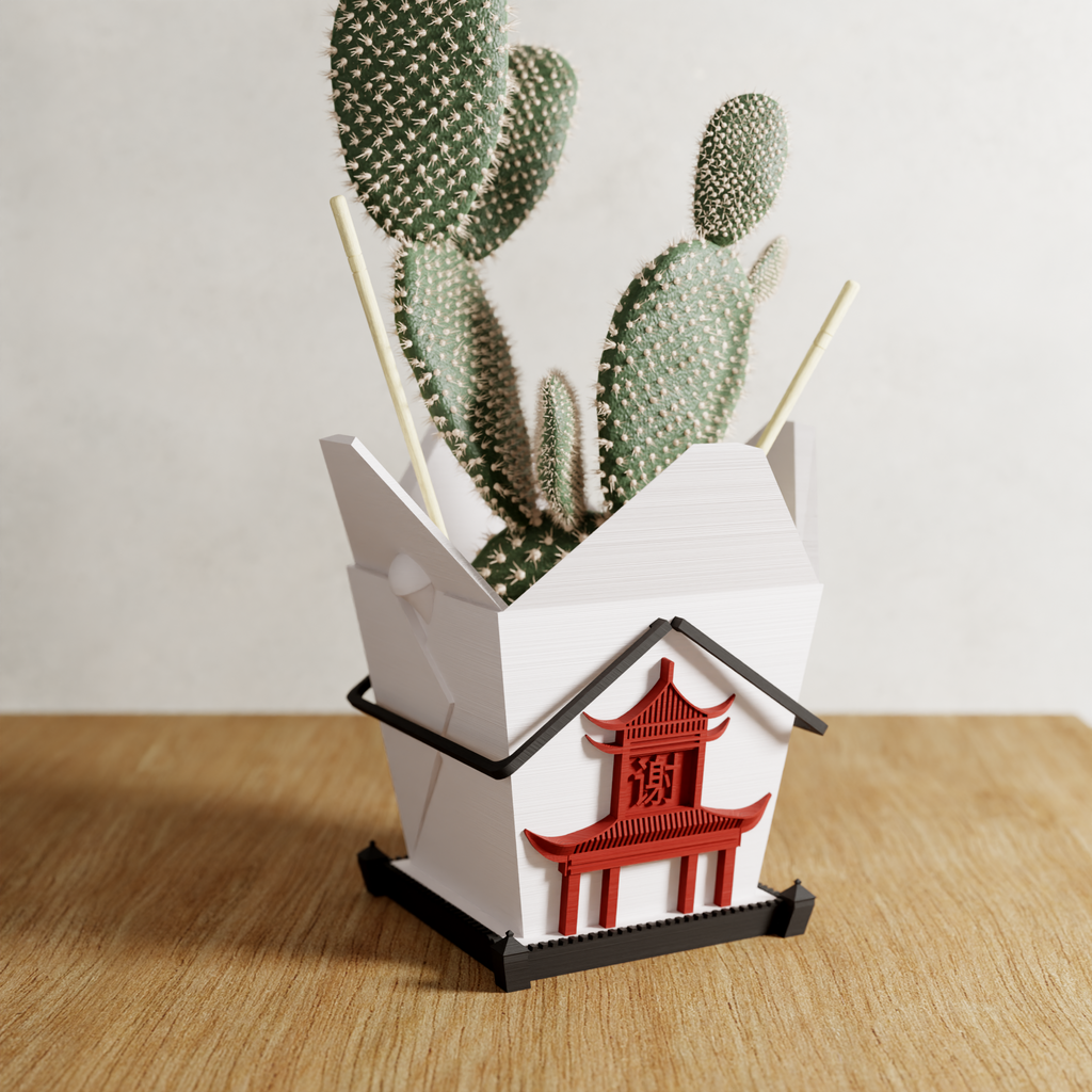 Chinese Takeout Planter