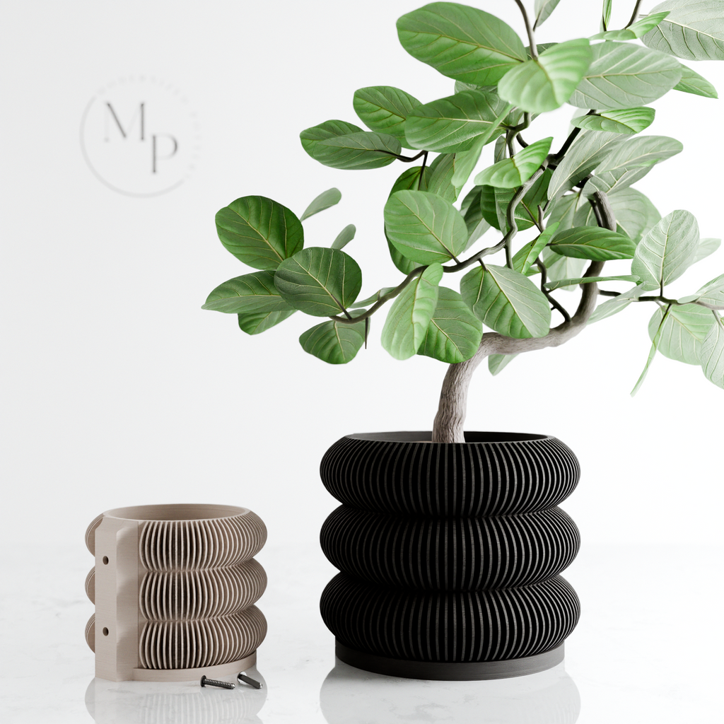 Triple Bubble Wall Planter | Modern Hanging Planter