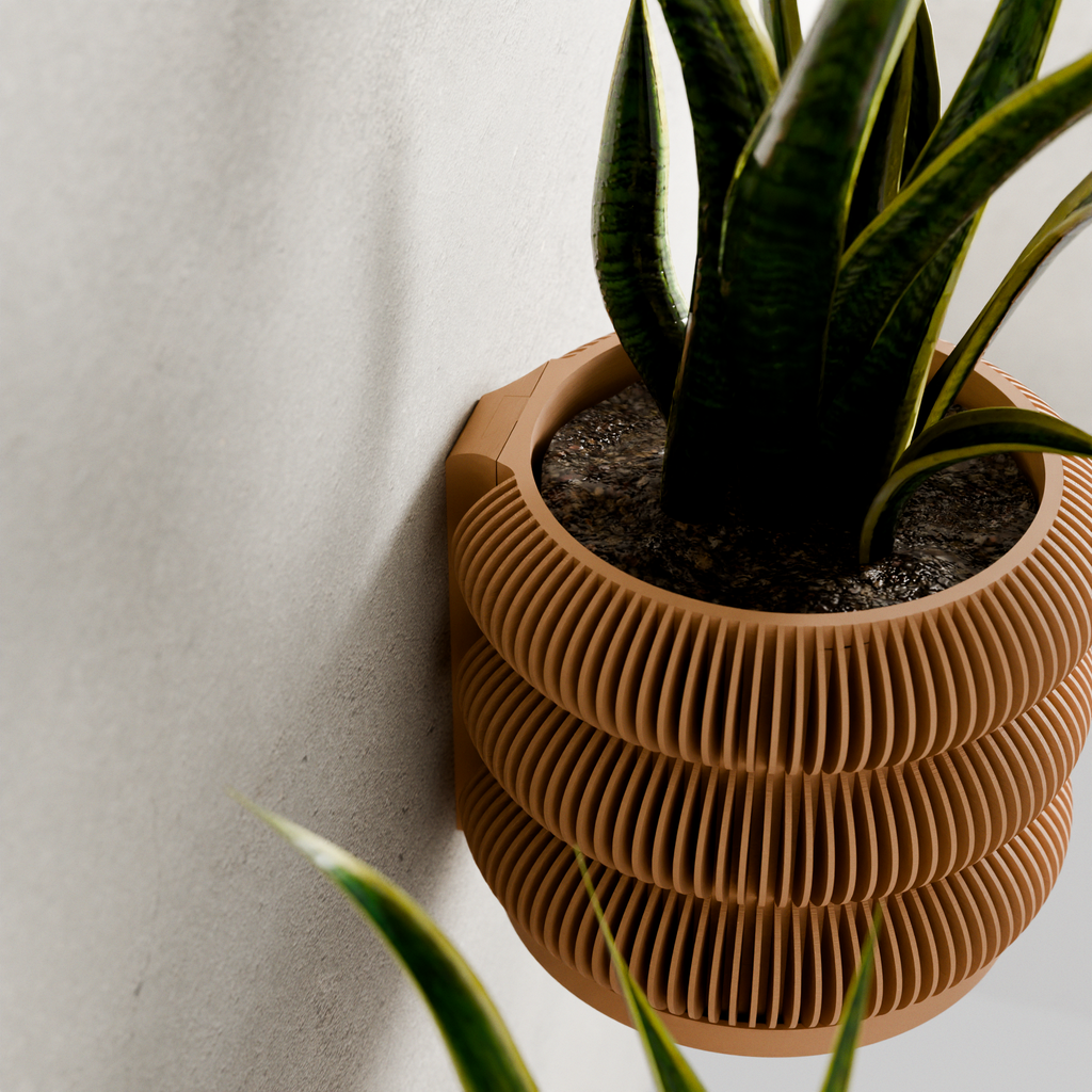 Triple Bubble Wall Planter | Modern Hanging Planter