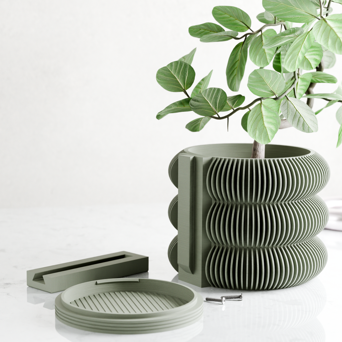 Triple Bubble Wall Planter | Modern Hanging Planter