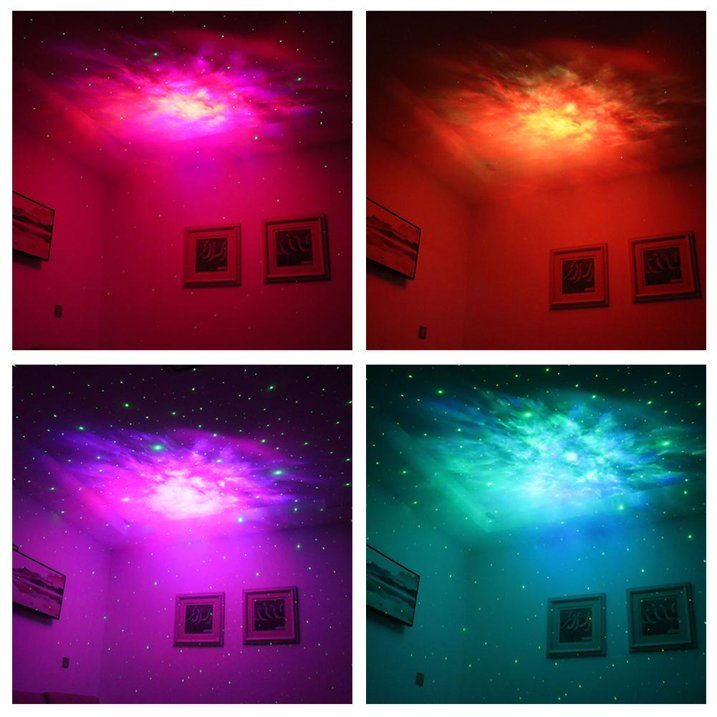 Astronaut Galaxy Star Projector | LED Night Light