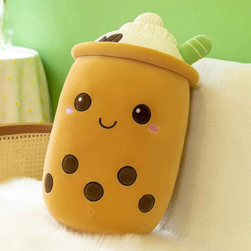Boba Tea Plush – Kawaii Bubble Tea Stuffed Animal