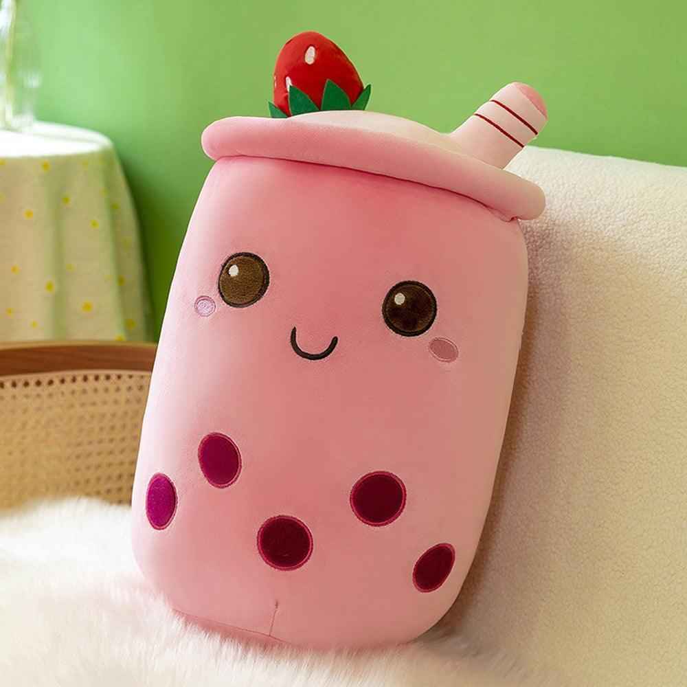 Boba Tea Plush – Kawaii Bubble Tea Stuffed Animal