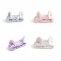 Cat Ears Spa Headband Set — Pack of 4 Colors