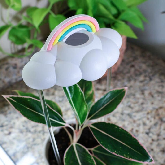Original Dripping Rain Cloud with Pastel Rainbow Charm