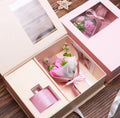New Luxury Gift Set for Woman / Rose Flower Scented Reed Diffusers Set /Self care gift box for her