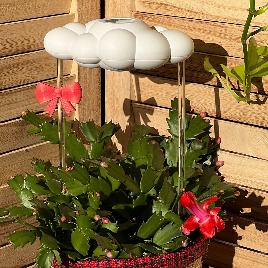 Original Dripping Rain Cloud with Bow Charm
